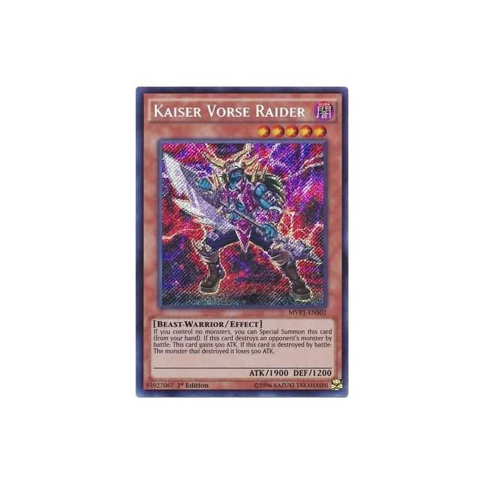 Kaiser Vorse Raider (Secret Rare) – Movie Pack Secret Edition | Carta YUGIOH en México