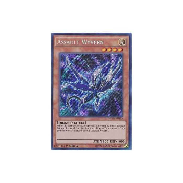 Assault Wyvern (Secret Rare) – Movie Pack Secret Edition | Carta YUGIOH en México