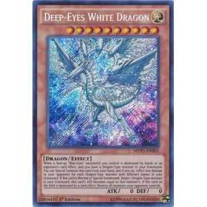 Deep-Eyes White Dragon (Secret Rare) – Movie Pack Secret Edition | Carta YUGIOH en México