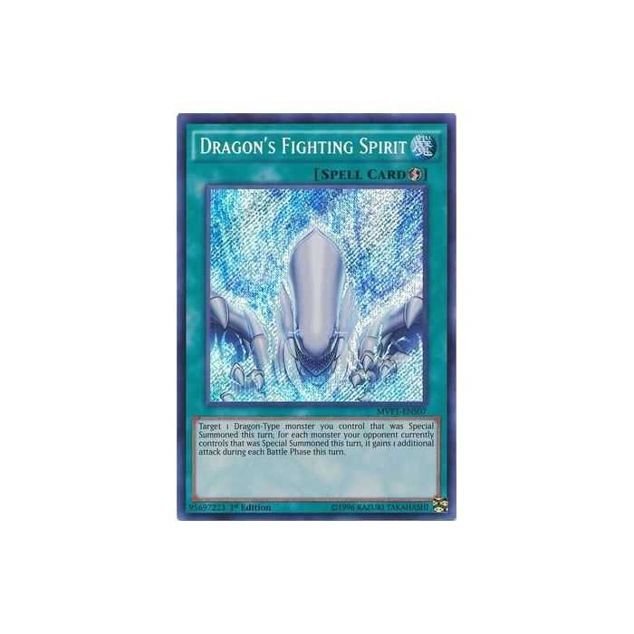 Dragon's Fighting Spirit (Secret Rare) – Movie Pack Secret Edition | Carta YUGIOH en México