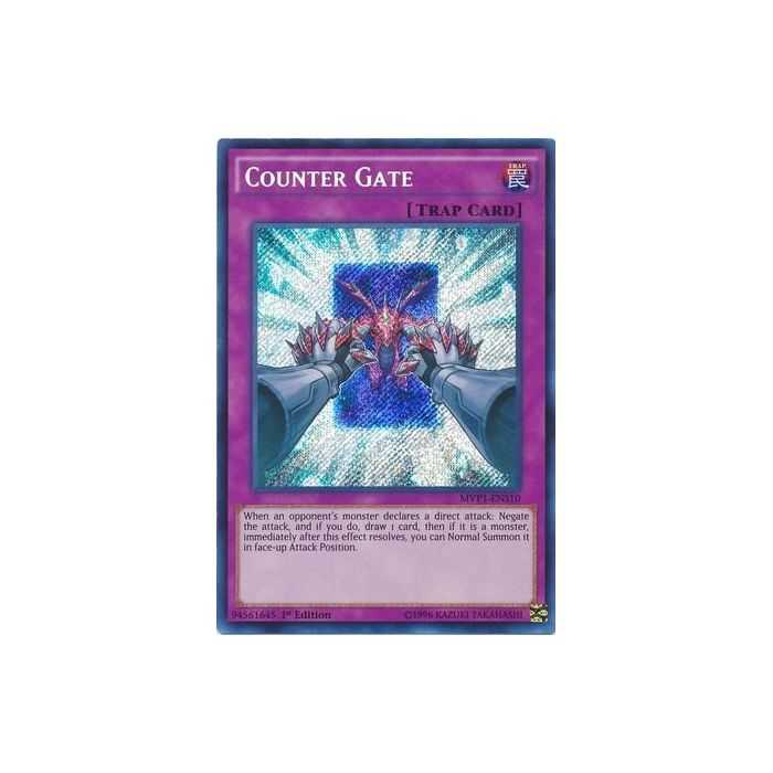 Counter Gate (Secret Rare) – Movie Pack Secret Edition | Carta YUGIOH en México