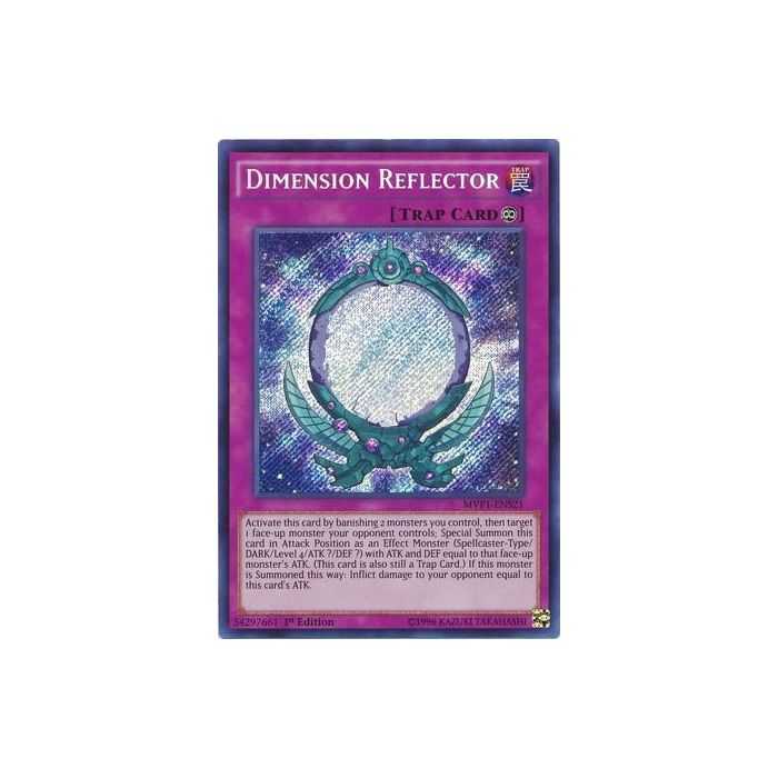 Dimension Reflector (Secret Rare) – Movie Pack Secret Edition | Carta YUGIOH en México