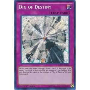 Dig of Destiny (Secret Rare) – Movie Pack Secret Edition | Carta YUGIOH en México