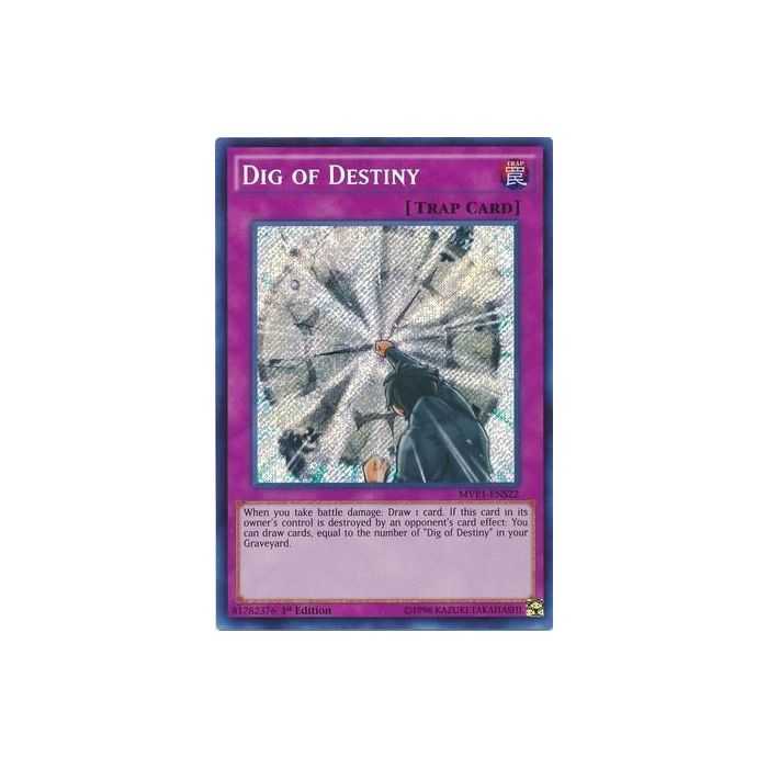 Dig of Destiny (Secret Rare) – Movie Pack Secret Edition | Carta YUGIOH en México