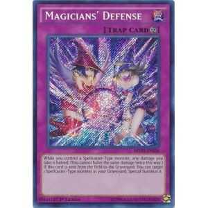 Magician's Defense (Secret Rare) – Movie Pack Secret Edition | Carta YUGIOH en México