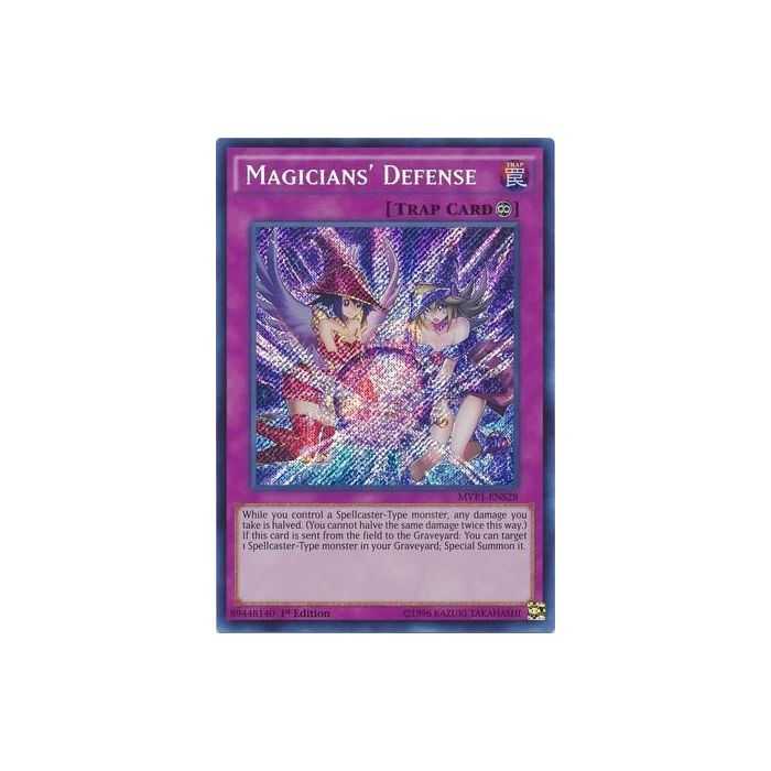 Magician's Defense (Secret Rare) – Movie Pack Secret Edition | Carta YUGIOH en México