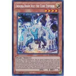 Indiora Doom Volt the Cubic Emperor (Secret Rare) – Movie Pack Secret Edition | Carta YUGIOH en México