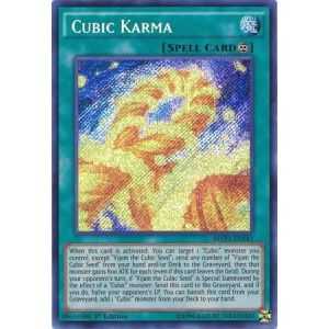 Cubic Karma (Secret Rare) – Movie Pack Secret Edition | Carta YUGIOH en México