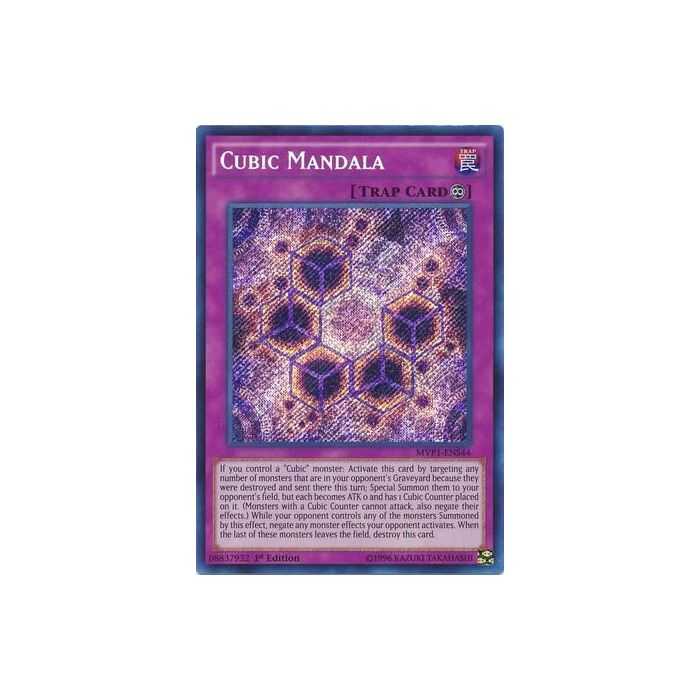 Cubic Mandala (Secret Rare) – Movie Pack Secret Edition | Carta YUGIOH en México