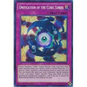 Unification of the Cubic Lords (Secret Rare) – Movie Pack Secret Edition | Carta YUGIOH en México