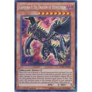 Gandora-X the Dragon of Demolition (Secret Rare) – Movie Pack Secret Edition | Carta YUGIOH en México
