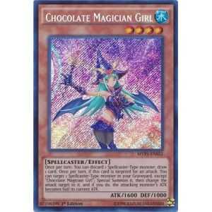 Chocolate Magician Girl (Secret Rare) – Movie Pack Secret Edition | Carta YUGIOH en México