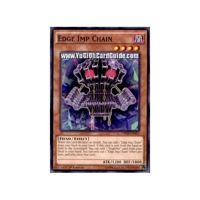 Edge Imp Chain (Common) – Crossed Souls | Carta YUGIOH en México