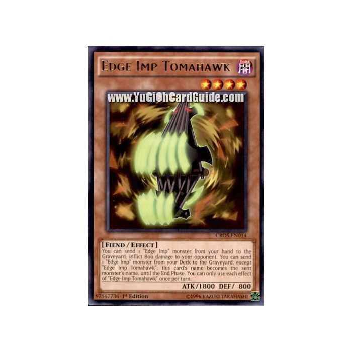 Edge Imp Tomahawk (Rare) – Crossed Souls | Carta YUGIOH en México