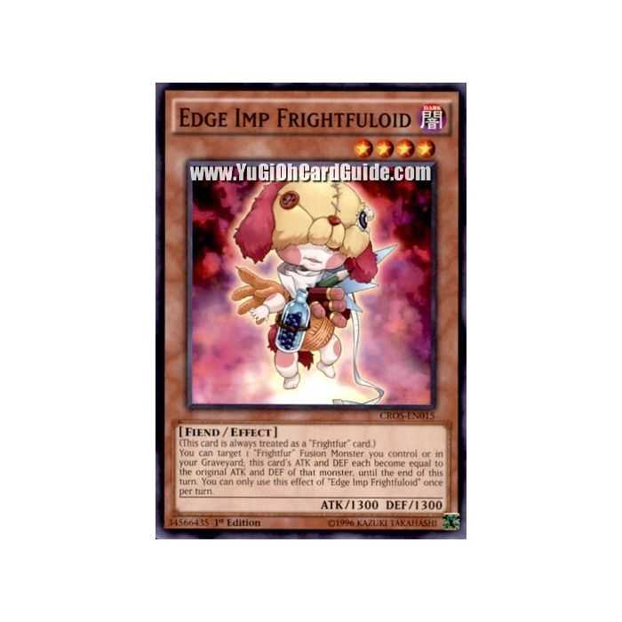 Edge Imp Frightfuloid (Common) – Crossed Souls | Carta YUGIOH en México