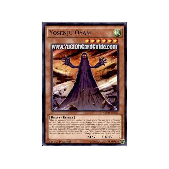 Yosenju Oyam (Rare) – Crossed Souls | Carta YUGIOH en México