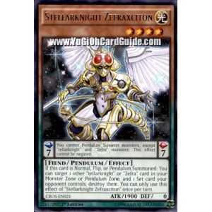 Stellarknight Zefraxciton (Rare) – Crossed Souls | Carta YUGIOH en México