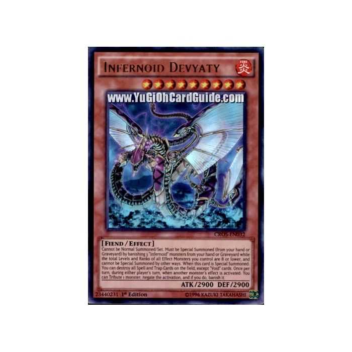 Infernoid Devyaty (Ultra Rare) – Crossed Souls | Carta YUGIOH en México