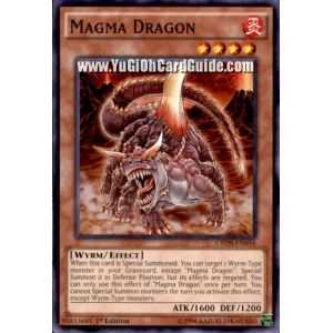 Magma Dragon (Common) – Crossed Souls | Carta YUGIOH en México