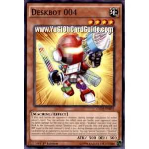 Deskbot 004 (Common) – Crossed Souls | Carta YUGIOH en México