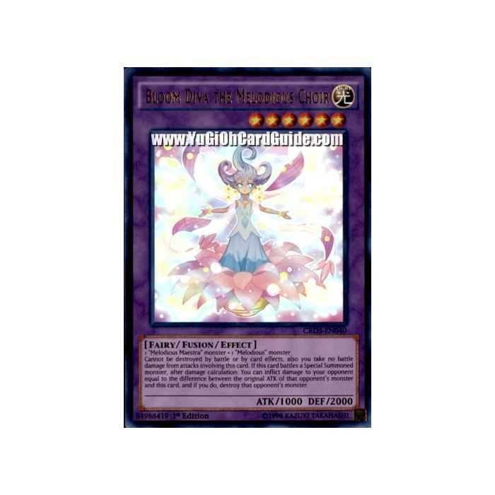 Bloom Diva the Melodious Choir (Ultra Rare) – Crossed Souls | Carta YUGIOH en México
