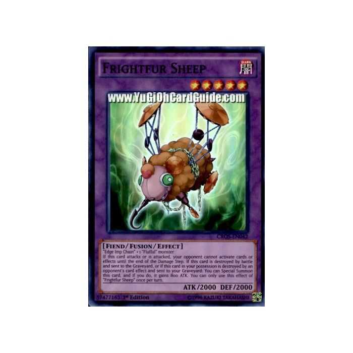 Frightfur Sheep (Super Rare) – Crossed Souls | Carta YUGIOH en México