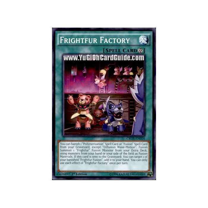 Frightfur Factory (Common) – Crossed Souls | Carta YUGIOH en México