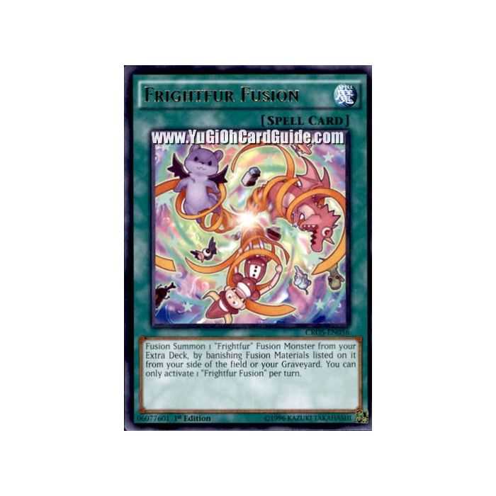 Frightfur Fusion (Rare) – Crossed Souls | Carta YUGIOH en México