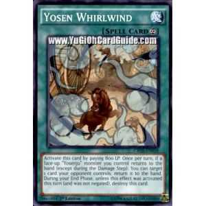 Yosen Whirlwind (Common) – Crossed Souls | Carta YUGIOH en México