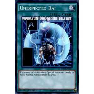 Unexpected Dai (Super Rare) – Crossed Souls | Carta YUGIOH en México