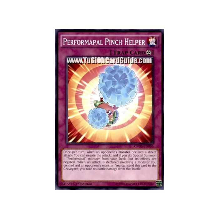 Performapal Pinch Helper (Common) – Crossed Souls | Carta YUGIOH en México