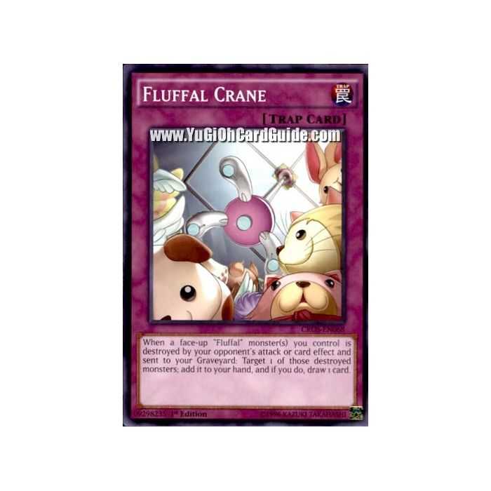 Fluffal Crane (Common) – Crossed Souls | Carta YUGIOH en México