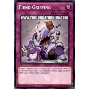 Fiend Griefing (Common) – Crossed Souls | Carta YUGIOH en México