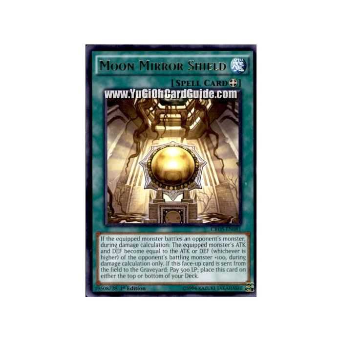 Moon Mirror Shield (Rare) – Crossed Souls | Carta YUGIOH en México