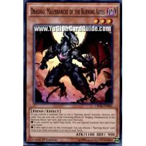 Draghig, Malebranche of the Burning Abyss (Super Rare) – Crossed Souls | Carta YUGIOH en México