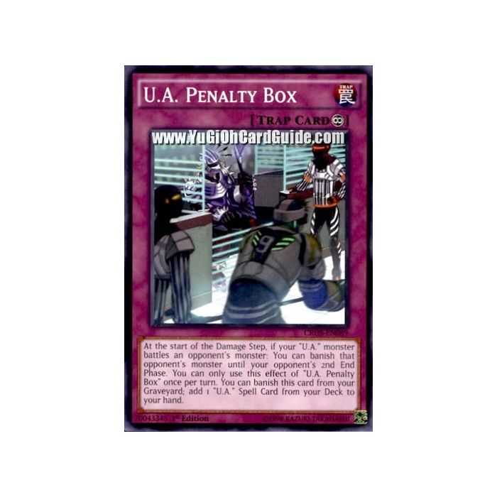 U.A. Penalty Box (Common) – Crossed Souls | Carta YUGIOH en México