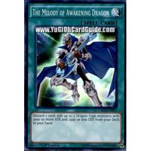 The Melody of Awakening Dragon (Super Rare) – Crossed Souls | Carta YUGIOH en México