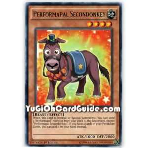Performapal Secondonkey (Rare) – Dimension of Chaos | Carta YUGIOH en México
