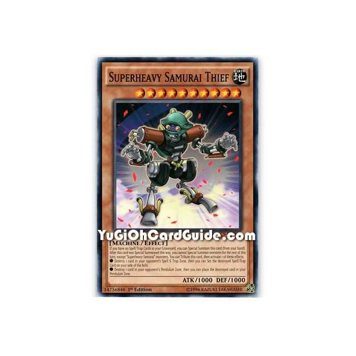 Superheavy Samurai Thief (Common) – Dimension of Chaos | Carta YUGIOH en México