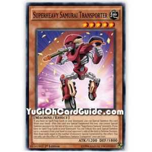 Superheavy Samurai Transporter (Common) – Dimension of Chaos | Carta YUGIOH en México