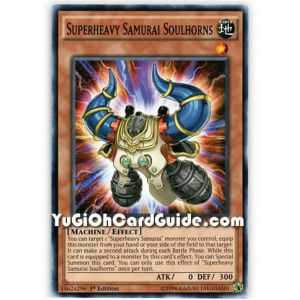 Superheavy Samurai Soulhorns (Common) – Dimension of Chaos | Carta YUGIOH en México