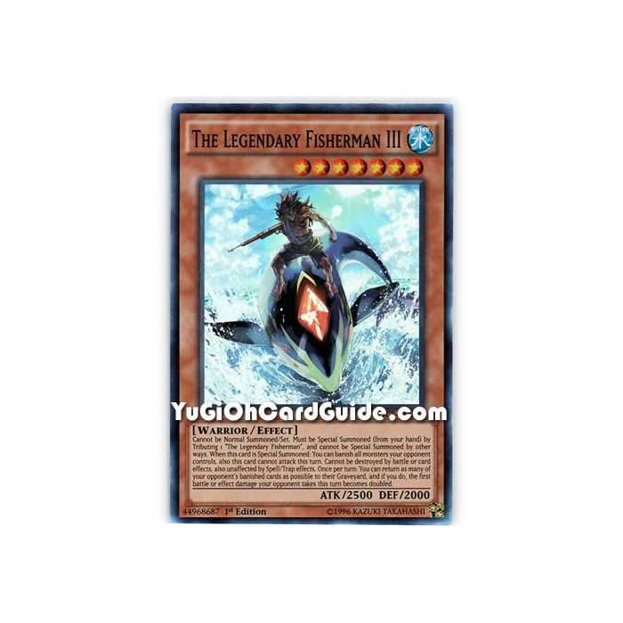The Legendary Fisherman III (Super Rare) – Dimension of Chaos | Carta YUGIOH en México