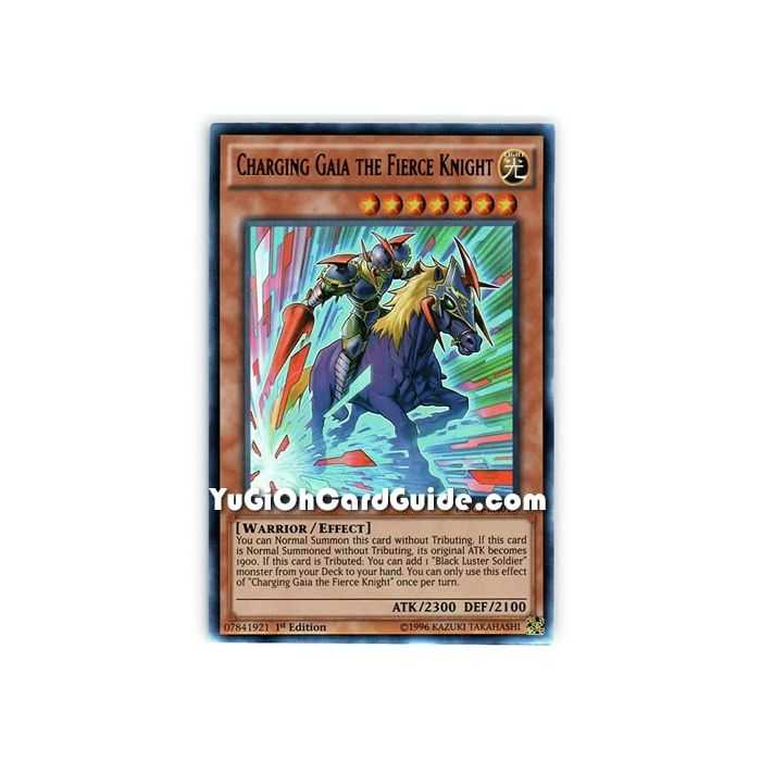 Charging Gaia the Fierce Knight (Ultra Rare) – Dimension of Chaos | Carta YUGIOH en México