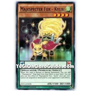 Majespecter Fox - Kyubi (Common) – Dimension of Chaos | Carta YUGIOH en México