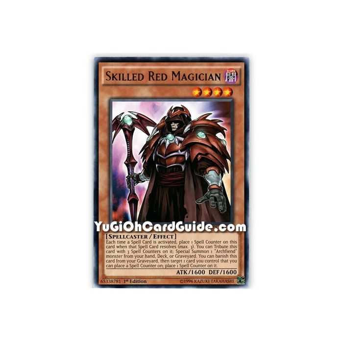 Skilled Red Magician (Rare) – Dimension of Chaos | Carta YUGIOH en México