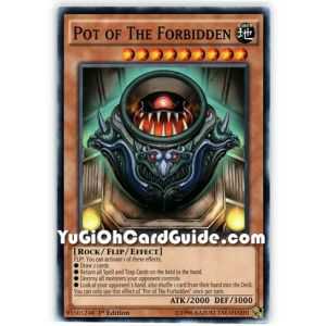 Pot of The Forbidden (Common) – Dimension of Chaos | Carta YUGIOH en México