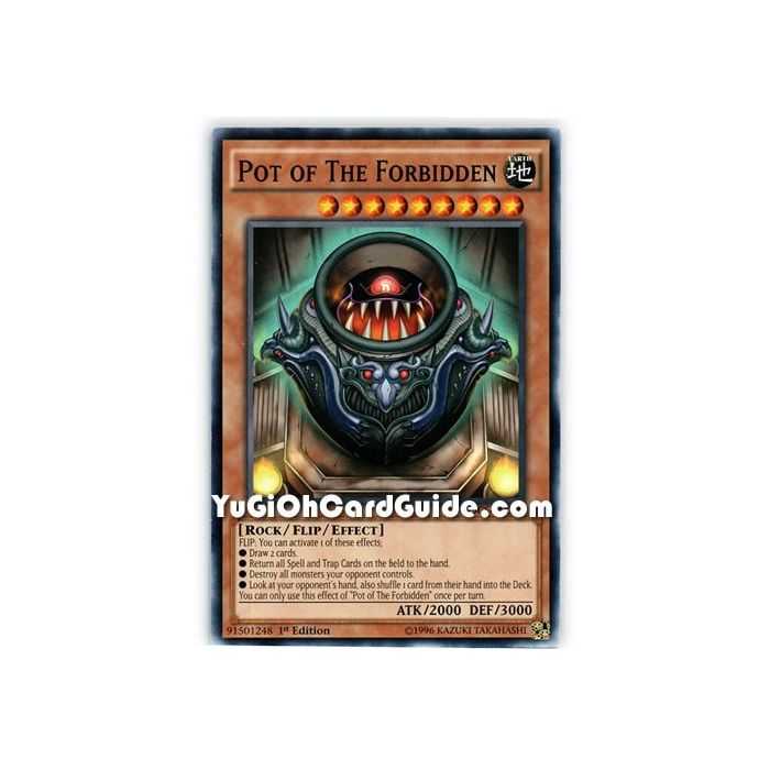Pot of The Forbidden (Common) – Dimension of Chaos | Carta YUGIOH en México