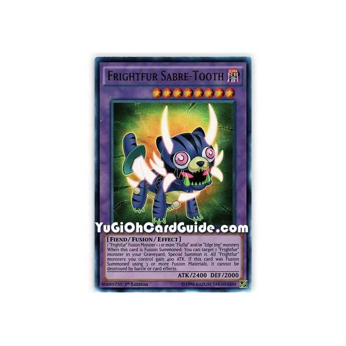 Frightfur Sabre-Tooth (Ultra Rare) – Dimension of Chaos | Carta YUGIOH en México
