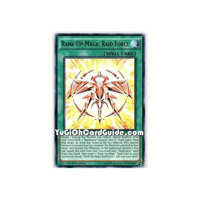 Rank-Up-Magic Raid Force (Rare) – Dimension of Chaos | Carta YUGIOH en México