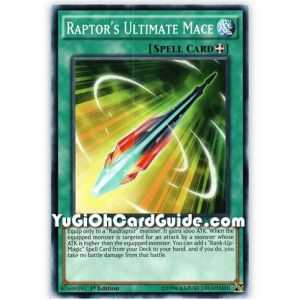 Raptor's Ultimate Mace (Common) – Dimension of Chaos | Carta YUGIOH en México
